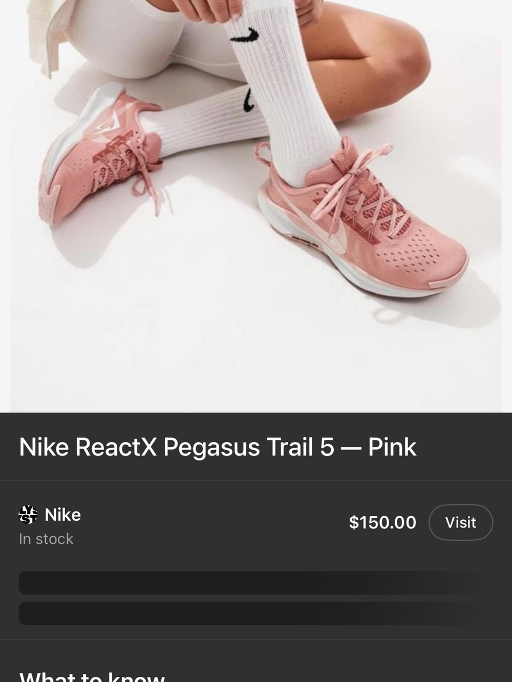 Nike Women's Pink Lightweight Running Sneakers
